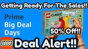 LEGO Deal Alert!! Preparing for the Amazon Prime Big Deal Day Sale and More!!
