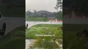 Florida homeowner documents BIZARRE weather