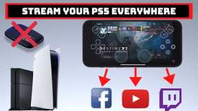 Stream PS5 To Facebook Gaming, Twitch, And YouTube At Same Time (NO CAPTURE CARD OR PC)