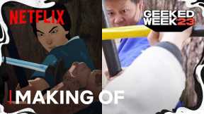 Blue Eye Samurai | Making of a Warrior | Geeked Week '23 | Netflix