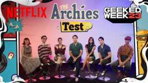 The cast of The Archies Take The Archies Trivia Test | Netflix