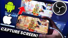 How to STREAM Phone Gameplay Screen in OBS (BEST QUALITY 2023)
