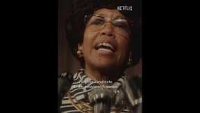 SHIRLEY, the iconic story of the first Black congresswoman and her presidential campaign #netflix