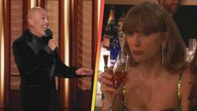 Taylor Swift UNAMUSED by Jo Koy's Golden Globes Joke About Her