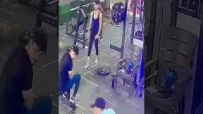 Gym goer 'saves man's life'