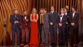 The Cast of Oppenheimer: Award Acceptance Speech | 30th Annual SAG Awards