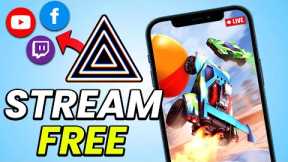 How To STREAM Phone Games (NO COMPUTER) - PRISM Live Studio App