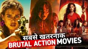 Top 5 Brutal Action Movies in Hindi/Eng on Netflix & Amazon Prime | Brutal Action movies 2024