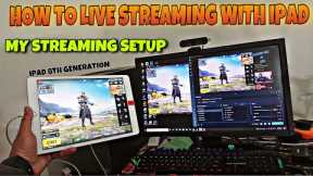 How To Live Streaming With iPad Facecam | Just One Software | iPad 8th Generation Pubg | Electro Sam
