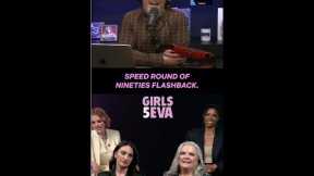 Girls5eva Cast Play 90's Flashback Game | Now on Netflix Podcast