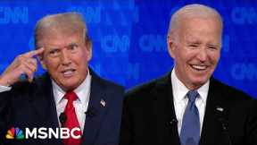 Biden and Trump argue over age and golf swings during 2024 presidential debate