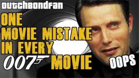 One Movie Mistake in Every Bond Movie