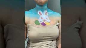 Makeup Artist's Easter Bunny Painting