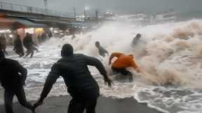 100 Scariest NATURAL DISASTER Moments Ever Caught On Camera