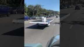 Solar Powered Car Spotted in Los Angeles