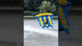 Crazy Splash On Inflatable Water Ride