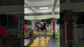 Woman's 45kg Lift Goes Wrong Gym Fail