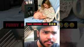 Funny pregnant reaction short video #shorts #youtubeshorts #comedy #funny #reaction #rjkign #viral