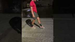 Man Dances In Attempt To Stomp Cockroach