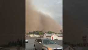 Massive Dust Storm in Idaho, USA