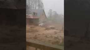 Mudslide Sweeps Away Their Belongings