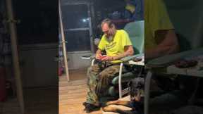 Man Tests Out Dog Shock Collar