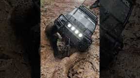 Realistic RC Off-Roaders Tackle Mud