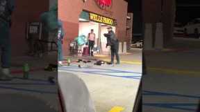 Store Security Catches A Shoplifter