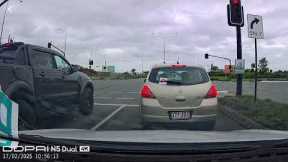 Pet Dogs Leap Out Of Moving Car