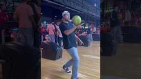 Fancy Tricks Ruin His Bowling Shot