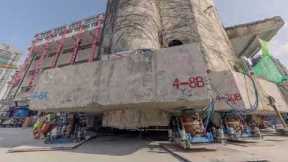 Entire School Moved 60m With Robot Legs