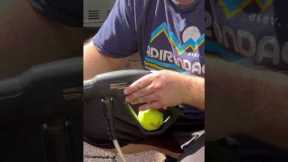 Power Washing Hack Using Tennis Ball