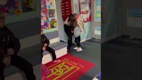 Daughter Surprised At School After 6 Months Apart