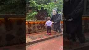 Child Knocked Over By Witch Machine