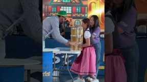 She Embraces Fail In Oktoberfest Challenge