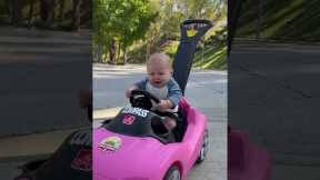 Toddler's Joyride Ends In Tears