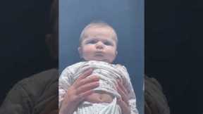 Very Serious Baby Stares You Down