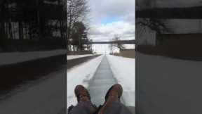 Eagles Mere Toboggan Slide Returns
