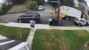 Garbagemen Say Her Trash Is 'Too Heavy'