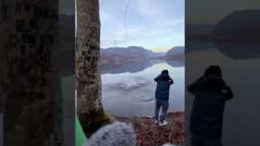 Girl's Rope Swing Fail On Vacation