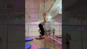 Pole Dancer Does Caterpillar Move