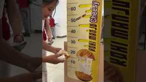 Customer Wins Cheese Pull Challenge