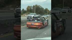 Wild Upside-Down Car Mod