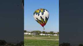 Hot Air Balloon Has Rough Landing