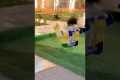 Girl Goes Crazy On Playground Spring
