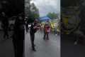 Cop Tickets Jaywalking T-Rex
