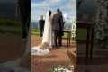Dog Steals Bride's Spotlight