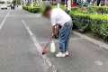 Police Catch Man Painting Illegal