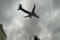 Plane Aborts Landing During Cyclone