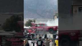 Race Truck Engine Explodes